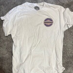 White Short Sleeve Crew Neck Tee